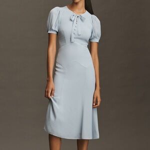 Reformation Delia Bow Midi Dress - size 8